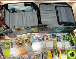 Pokemon Bulk Card Lot 1500-2000 Commons Only W/ Reverse & Holos - Various Series - Image 3