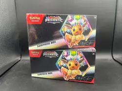 (x2) Pokemon Scarlet & Violet Prismatic Evolutions Surprise Box TCG Cards - Image 1