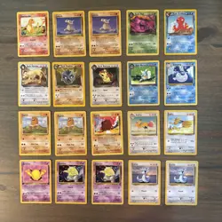 #1 Bulk Lot of 200 Vintage Pokemon Cards 1999 - 2000 - 2001 - Image 4