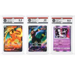 CCG 9.5/10/8.5 Nintendo Pokemon TCG CHN. card 3pcs - Image 1