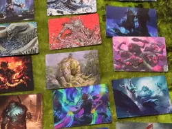 MTG Lot of 35 ART SERIES Cards-Tibalt's Trickery,Cyclone Summoner,Esika God of t - Image 3