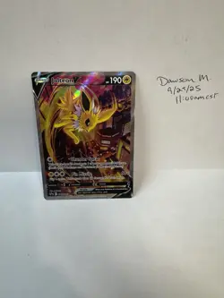 Jolteon V SWSH 183 Pokemon TCG Sword & Shield Star Promo Card Full Art Alt Rare - Image 1