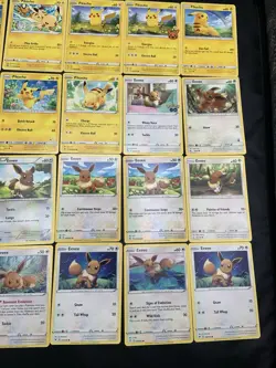 Pikachu And Eevee Pokemon Card Lot Mid Era/Modern NM/MP Pikachu And Eevee Only - Image 3