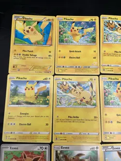 Pikachu And Eevee Pokemon Card Lot Mid Era/Modern NM/MP Pikachu And Eevee Only - Image 4