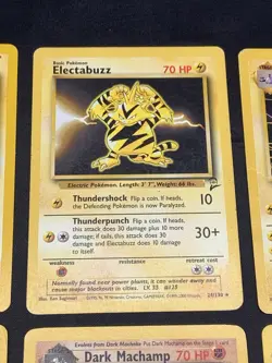 Vintage WOTC Pokemon Card Rare Lot - Fossil, Team Rocket, Base Set 2 1999 MP/HP - Image 3