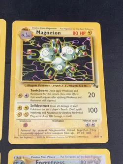 Vintage WOTC Pokemon Card Rare Lot - Fossil, Team Rocket, Base Set 2 1999 MP/HP - Image 4