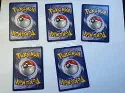 1999 Pokemon The First Movie Complete Promo Card Set of 5 #2 #3 #4 #5 #8 - Image 2