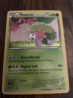 Shaymin XY188 - Holo Black Star Promo - English Pokemon Card - Near Mint / Mint - Image 1