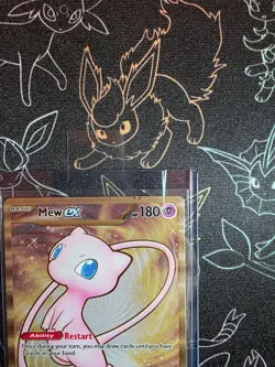 Pokemon TCG Scarlet & Violet 151 Gold Mew UPC Promo Metal Card 205/165 - Image 3