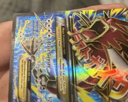 Pokemon Mega-Gyarados EX TCG Holo Card Breakpoint 115/122 Full Art - Image 4