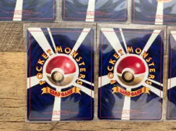 Lot of 7x Pokemon 1996 Japanese Base Basic No Rarity Symbol cards - Image 5