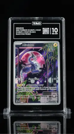 TAG 10 Miraidon 013 Sv: Scarlet & Violet Promo Cards Holo Graded TAG 10 - Image 1