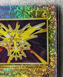 Pokemon Cards: Legendary Collection Reverse Holo: Zapdos and Jynx - Image 4