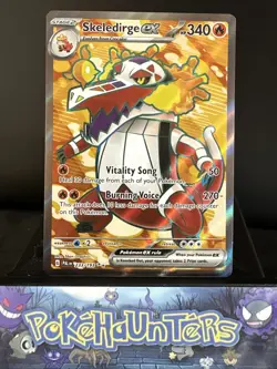 Pokemon Card Skeledirge ex 233/193 Paldea Evolved Ultra Rare Near Mint - Image 1