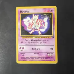 Pokemon TCG Mewtwo #3 WotC Promo Card Vintage 1999 - Image 1