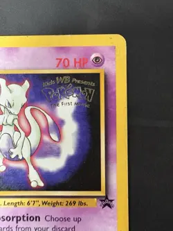 Pokemon TCG Mewtwo #3 WotC Promo Card Vintage 1999 - Image 3