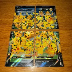 Pokemon TCG Pikachu V-Union SWSH139-142 Celebrations Promo Card Set - Image 1
