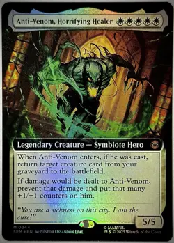Magic The Gathering Spider-Man Anti-Venom, Horrifying Healer (Ext Art) Foil 244 - Image 1