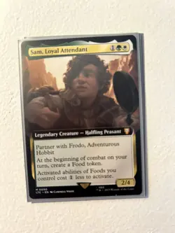 MTG Sam, Loyal Attendant Tales of Middle-earth Commander 0090 Regular Mythic - Image 1