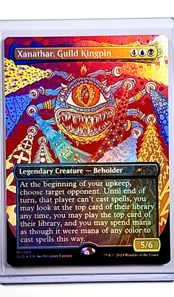 2024 MTG Magic the Gathering Secret Lair DnD Foil #1785 Xanathar Guild Kingpin - Image 1