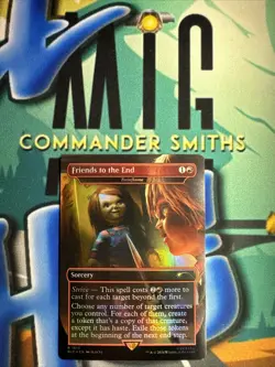 Twinflame ✨ Borderless FOIL ✨ MTG NM Near Mint Secret Lair CHUCKY (1810) - Image 1