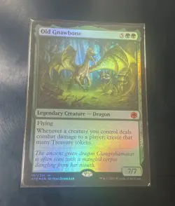 MtG Old Gnawbone Foil NM - Image 1