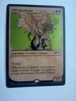 [1x] Old Gnawbone - Foil - Showcase , English Secret Lair MTG Magic Unplayed - Image 1