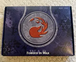 Magic the Gathering Journey Into Nyx Forged In War Prerelease Kit - Red - Image 1