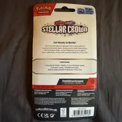 Stellar Crown - Premium Checklane Blister (Roaring Moon/Iron Thorns) Pokemon TCG - Image 3