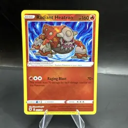 Pokemon TCG Radiant Heatran Astral Radiance 027/189 Holo Radiant Ultra Rare NM - Image 1