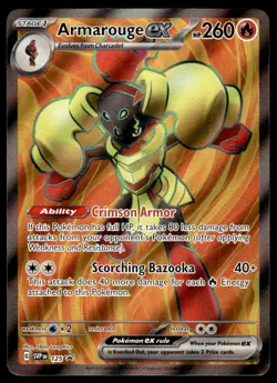 Pokemon TCG SV Promos #125 Armarouge EX NM - Image 1