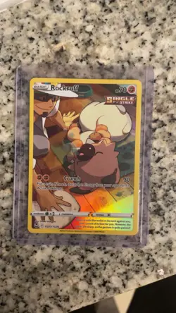 Rockruff TG07/TG30 Silver Tempest Trainer Gallery Full Art Holo Pokemon TCG MINT - Image 1