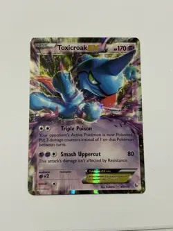 Toxicroak EX 41/106 Pokemon XY Flashfire - Image 1
