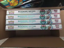 Pokemon TCG 151 Blooming Waters LOT Of 4 New From Case( Unsealed For Photos) - Image 3