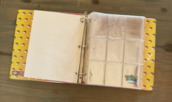 1999 Nintendo Pokemon 3-ring Binder (EMPTY) Plus 20 (9) Pocket Sheets - Image 4
