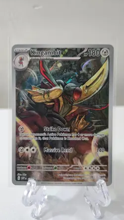 Pokemon TCG Scarlet & Violet Kingambit SVP 130 Black Star Promo Full Art (x4) - Image 3