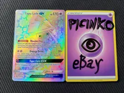 Pokemon - Tapu Lele GX - 155/145 - Guardians Rising - Rainbow Secret Rare - NM - Image 1