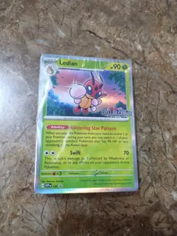 Pokemon TCG - Stellar Crown Ledian SV133 Promo SEALED Build & Battle Deck - Image 2