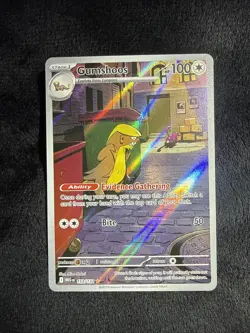 Pokemon Mega Evolution Gumshoos Illustration Rare 153/132 - Image 1
