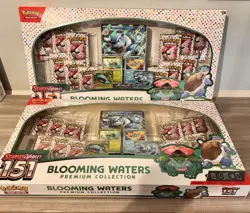 Pokemon TCG Scarlet & Violet 151 Blooming Waters Premium Collection - Lot of 2 - Image 1