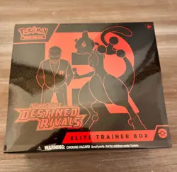 Pokemon TCG Scarlet & Violet Destined Rivals Elite Trainer Box ETB NEW SEALED - Image 1