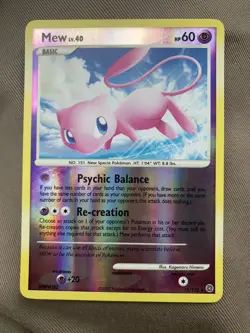 Mew Secret Wonders Reverse Holo 15/132 Pokemon 2007 NM / Mint - Image 1