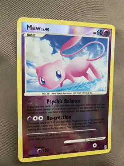 Mew Secret Wonders Reverse Holo 15/132 Pokemon 2007 NM / Mint - Image 2