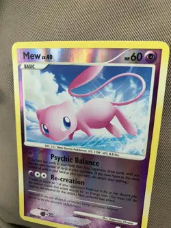 Mew Secret Wonders Reverse Holo 15/132 Pokemon 2007 NM / Mint - Image 4