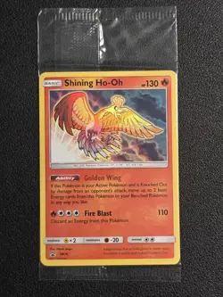 Pokemon TCG Shining Ho-Oh SM Black Star Promo SM70 Promo - Image 1
