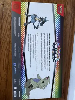 2x Pokemon Prismatic Lucario Ex Tyranitar Ex Premium Collection - New Sealed - Image 2