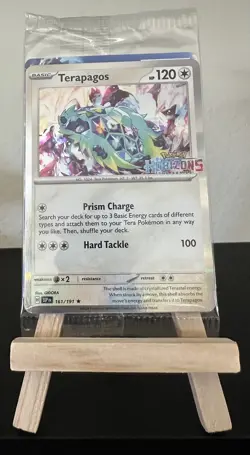Pokemon Surging Sparks - Best Buy Sealed Terapagos Fuecoco Horizons Stamped - Image 1