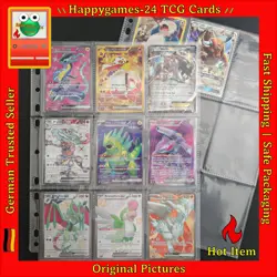 11x Pokemon Karten Sammlung gemischt div Set TCG EX/GX Karten Full Art Holo /F88 - Image 1