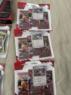 Destined Rivals Pokemon TCG Bundle - Team Rockets Mewtwo EX Box & Blister Packs - Image 5