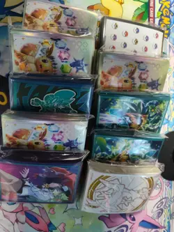 Pokemon Official TCG Sleeves (65ct) - Lot of 10x - Factory Sealed - Image 1